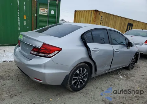 2013 Honda Civic Exl z USA, uszkodzony, nr VIN 19XFB2F98DE006390